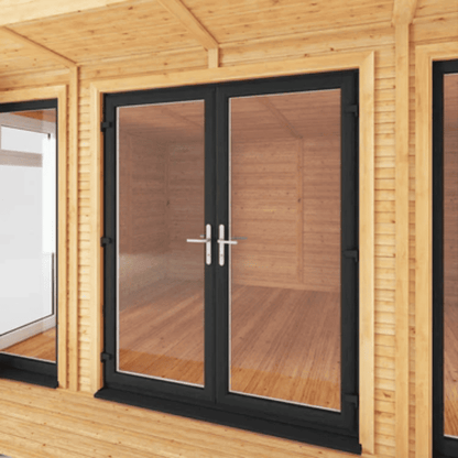 Mercia Creswell 4x3m Insulated Garden Room – Modern UPVC Office & Studio - Vendra Outdoors