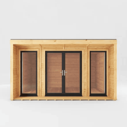 Mercia Creswell 4x3m Insulated Garden Room – Modern UPVC Office & Studio - Vendra Outdoors