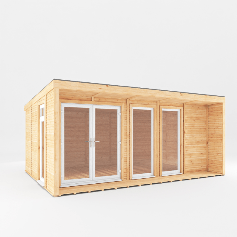 Mercia Creswell 5x3m Insulated Garden Room – Modern UPVC Office & Studio