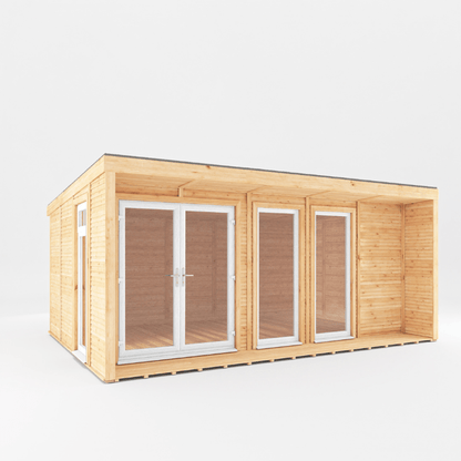 Mercia Creswell 5x3m Insulated Garden Room – Modern UPVC Office & Studio