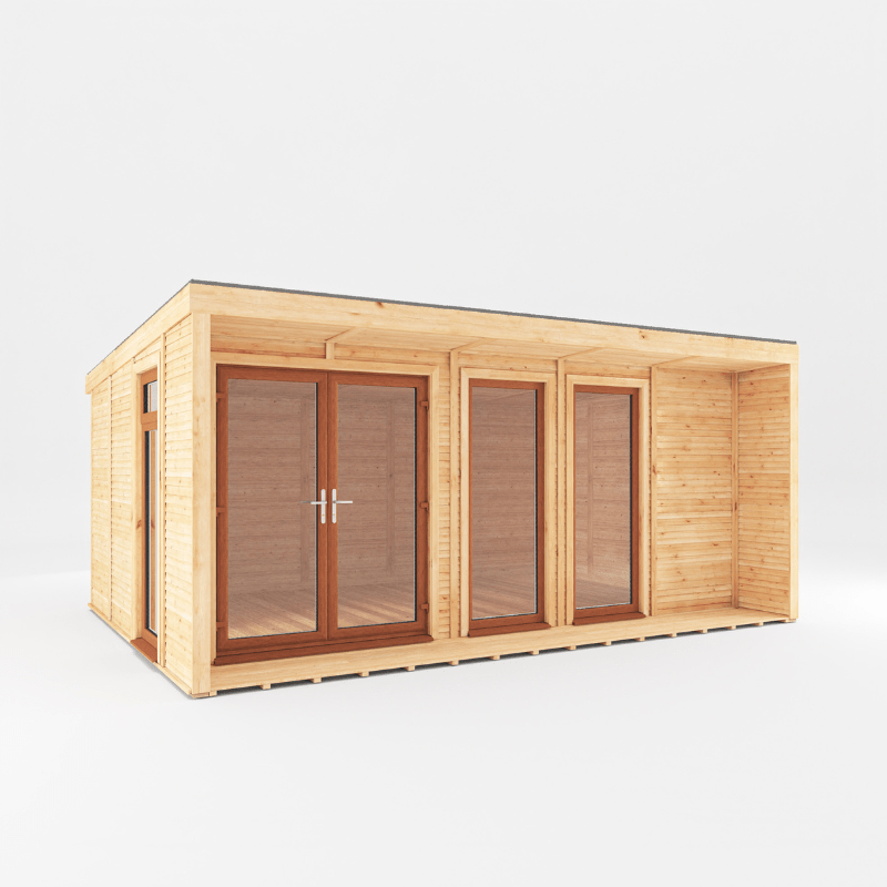 Mercia Creswell 5x3m Insulated Garden Room – Modern UPVC Office & Studio