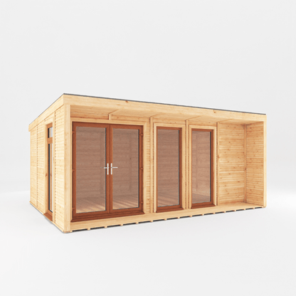 Mercia Creswell 5x3m Insulated Garden Room – Modern UPVC Office & Studio