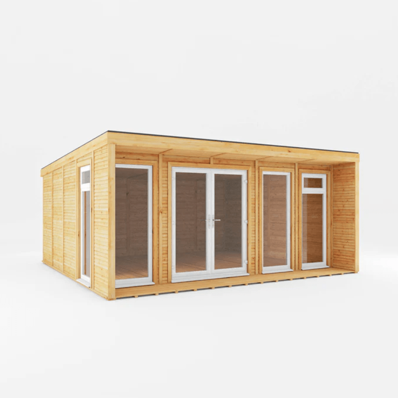 Mercia Creswell 5x4m Insulated Garden Room – Modern UPVC Office & Studio