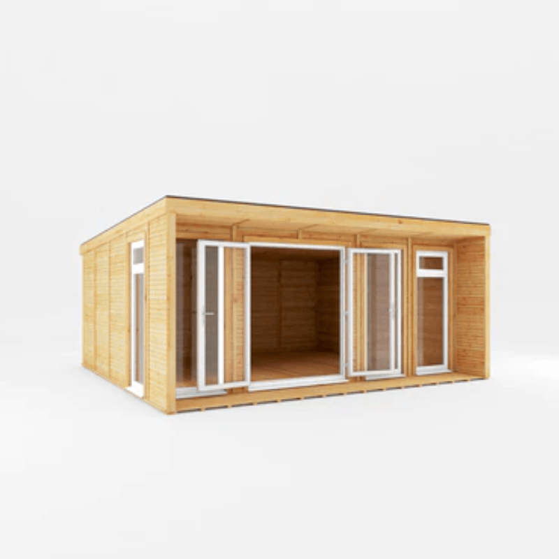 Mercia Creswell 5x4m Insulated Garden Room – Modern UPVC Office & Studio