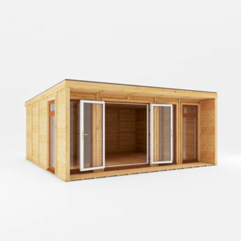 Mercia Creswell 5x4m Insulated Garden Room – Modern UPVC Office & Studio