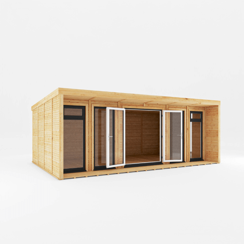 Mercia Creswell 6x3m Insulated Garden Room – Modern UPVC Office & Studio