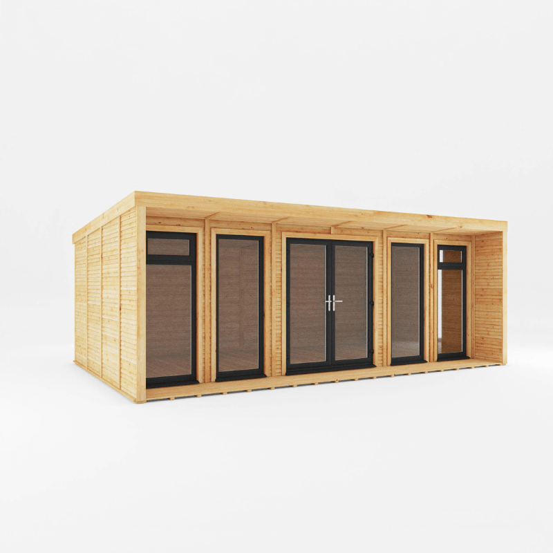 Mercia Creswell 6x3m Insulated Garden Room – Modern UPVC Office & Studio