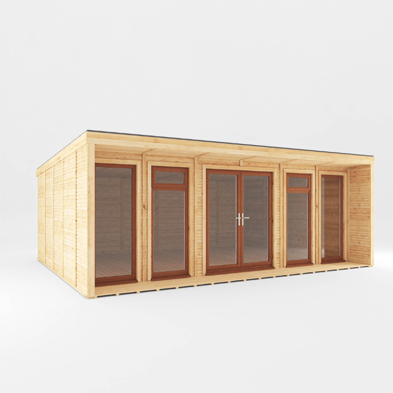 Mercia Creswell 6x4m Insulated Garden Room – Modern UPVC Office & Studio