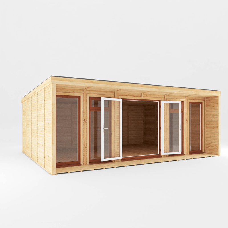 Mercia Creswell 6x4m Insulated Garden Room – Modern UPVC Office & Studio