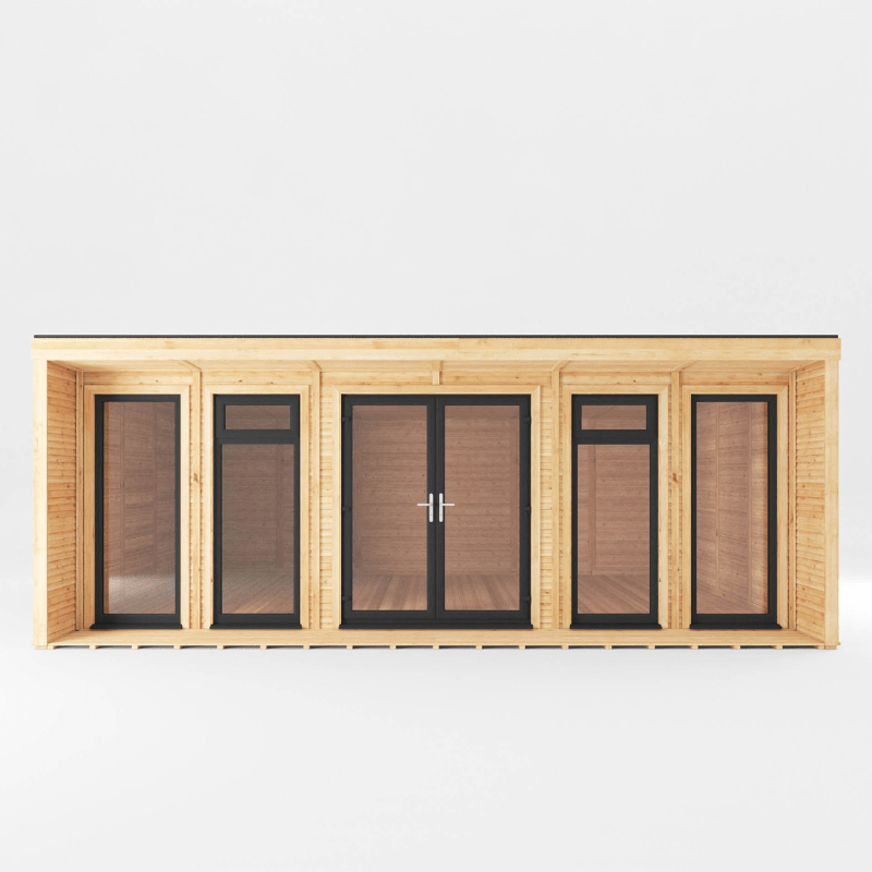 Mercia Creswell 6x4m Insulated Garden Room – Modern UPVC Office & Studio