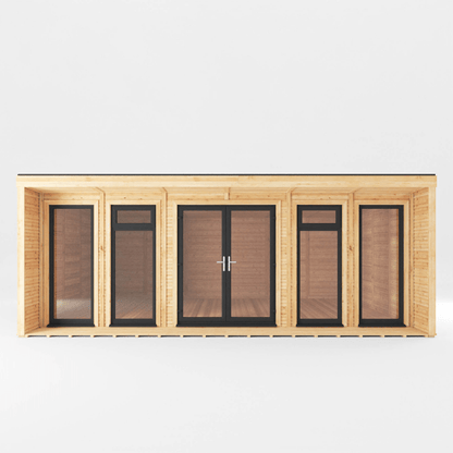 Mercia Creswell 6x4m Insulated Garden Room – Modern UPVC Office & Studio