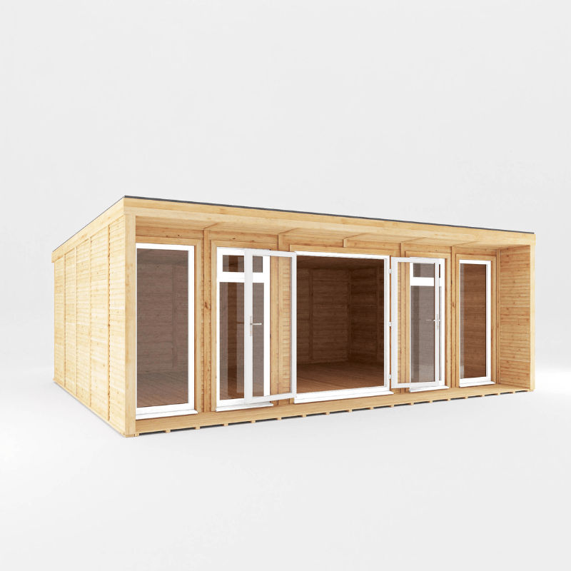 Mercia Creswell 6x4m Insulated Garden Room – Modern UPVC Office & Studio
