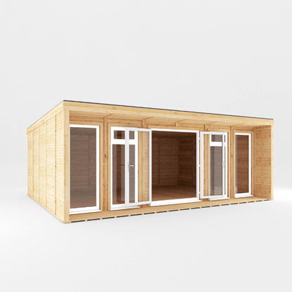 Mercia Creswell 6x4m Insulated Garden Room – Modern UPVC Office & Studio