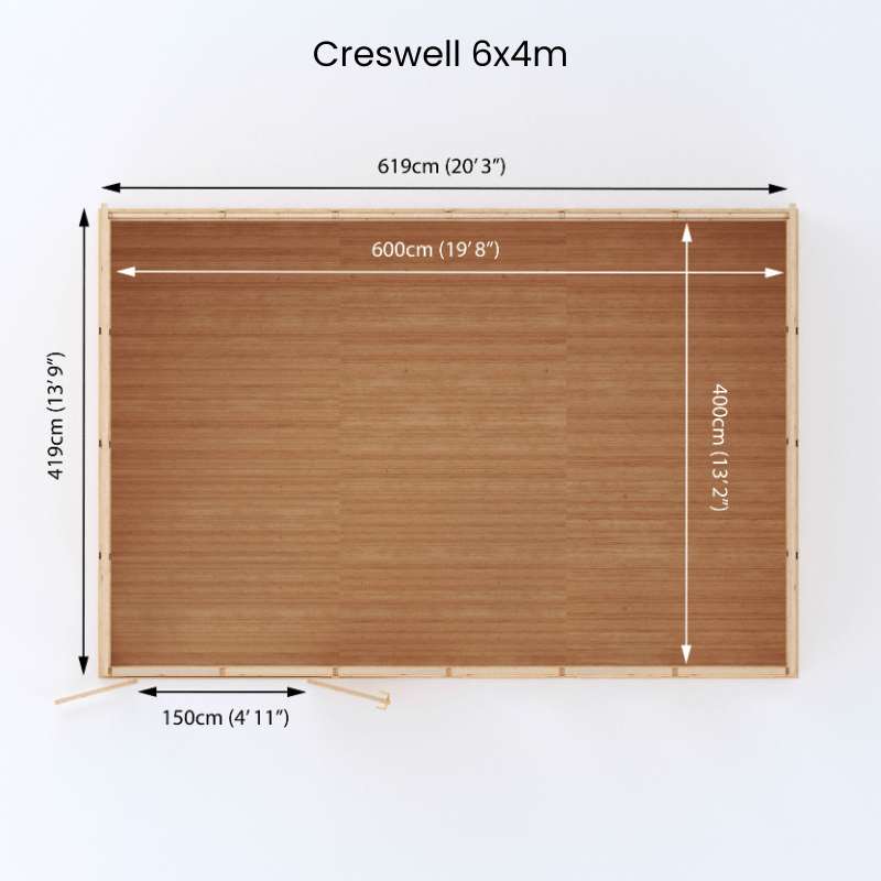 MerciaCreswell6x4mPremiumInsulatedGardenRoom