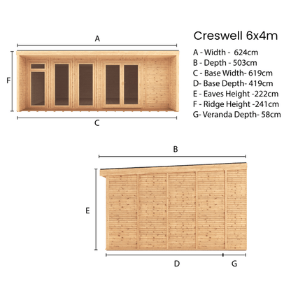 MerciaCreswell6x4mPremiumInsulatedGardenRoom