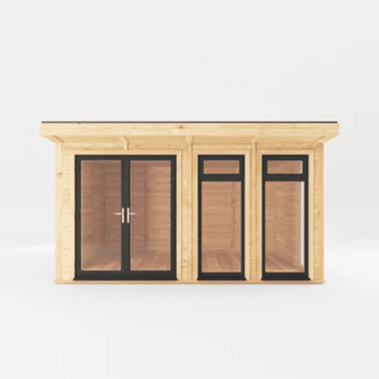 Mercia Edwinstowe 4x3m Insulated Garden Room with UPVC | Modern Home Office, Studio & Retreat