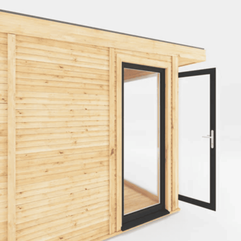 Mercia Edwinstowe 4x3m Insulated Garden Room with UPVC | Modern Home Office, Studio & Retreat