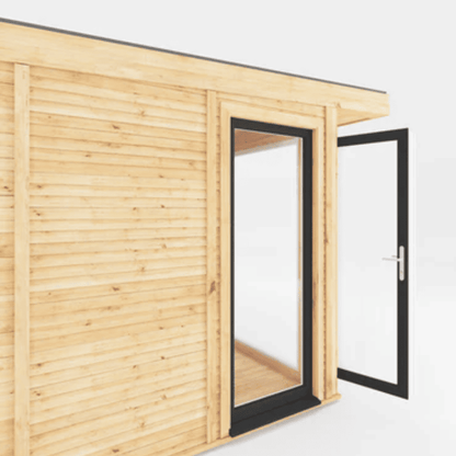 Mercia Edwinstowe 4x3m Insulated Garden Room with UPVC | Modern Home Office, Studio & Retreat