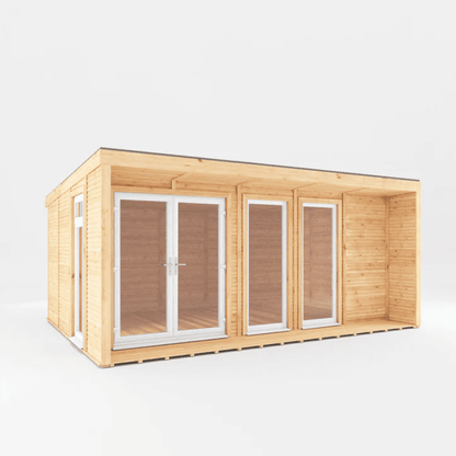 Mercia Edwinstowe 5x3m Insulated Garden Room with UPVC | Modern Home Office, Studio & Retreat