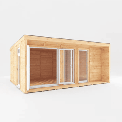 Mercia Edwinstowe 5x3m Insulated Garden Room with UPVC | Modern Home Office, Studio & Retreat
