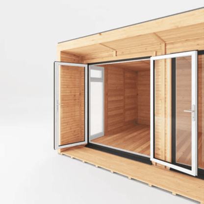 Mercia Edwinstowe 5x3m Insulated Garden Room with UPVC | Modern Home Office, Studio & Retreat