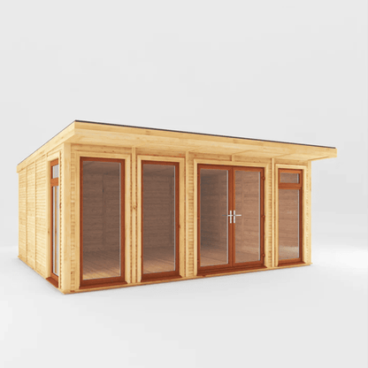 Mercia Edwinstowe 5x4m Insulated Garden Room with UPVC | Modern Home Office, Studio & Retreat.