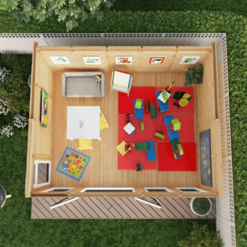 Mercia Edwinstowe 5x4m Insulated Garden Room with UPVC | Modern Home Office, Studio & Retreat.