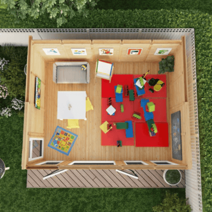 Mercia Edwinstowe 5x4m Insulated Garden Room with UPVC | Modern Home Office, Studio & Retreat.