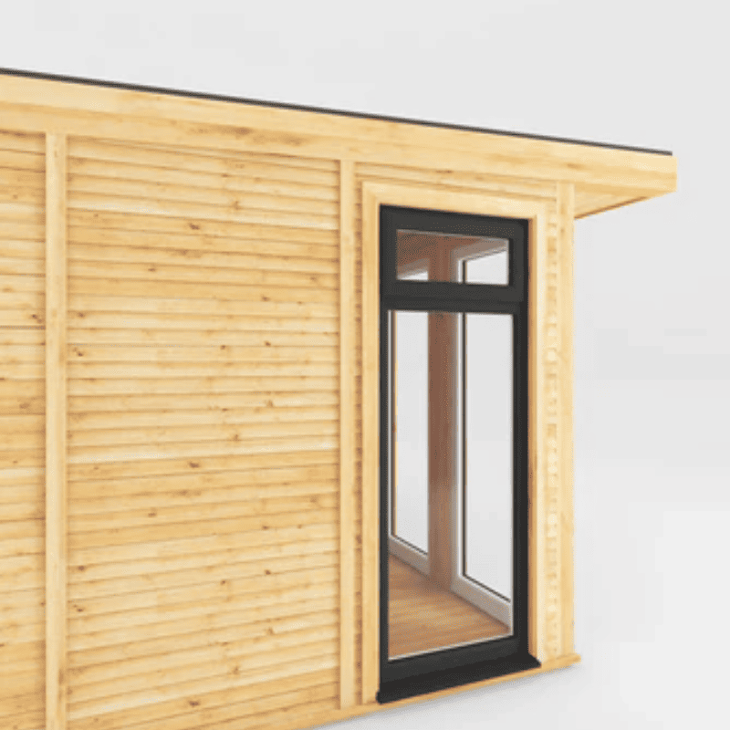Mercia Edwinstowe 5x4m Insulated Garden Room with UPVC | Modern Home Office, Studio & Retreat.