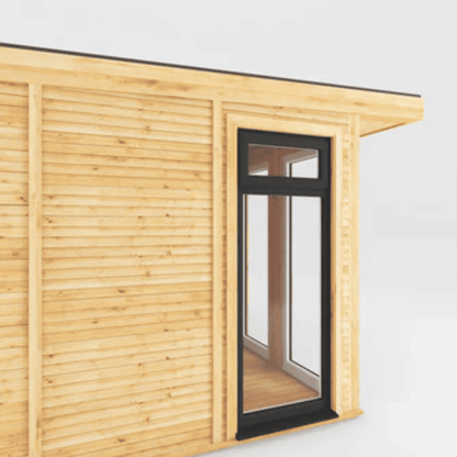 Mercia Edwinstowe 5x4m Insulated Garden Room with UPVC | Modern Home Office, Studio & Retreat.