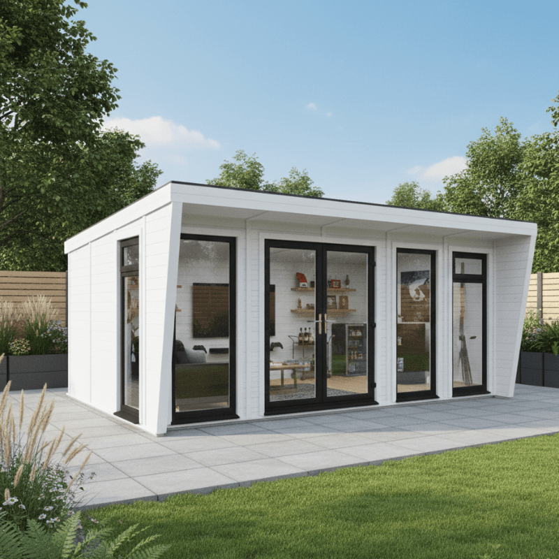 Mercia Harlow 5x3m Insulated Garden Room