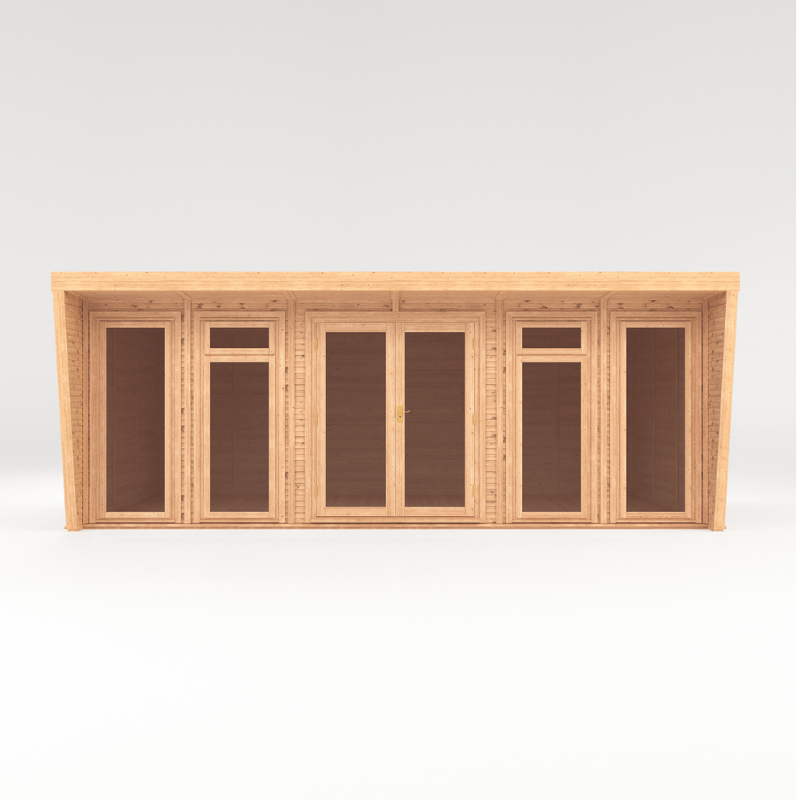 Mercia Harlow Premium Insulated Garden Room 6x4m – Luxury All-Season Double Glazed Garden Office, Gym & Studio | Fully Fitted, UK-Made