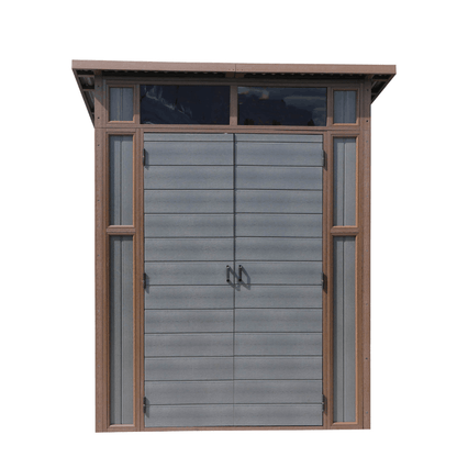 Mercia Premium Composite Pent Shed  7x7| Weatherproof, Maintenance-Free Garden Storage