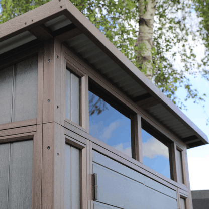 Mercia Premium Composite Pent Shed  7x7| Weatherproof, Maintenance-Free Garden Storage