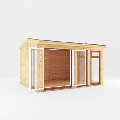 Mercia Rufford 4x3m Insulated Garden Room – UPVC Double Glazed Home Office & Studio