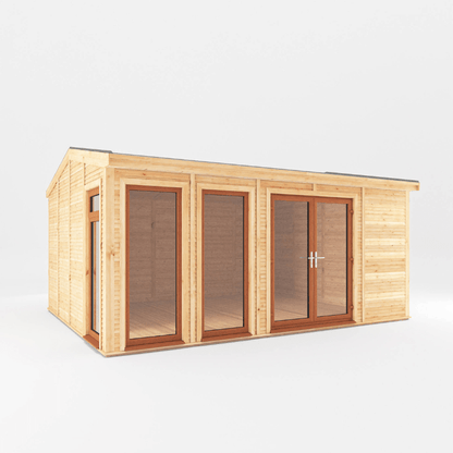 Mercia Rufford 5x4m Insulated Garden Room – UPVC Double Glazed Home Office & Studio