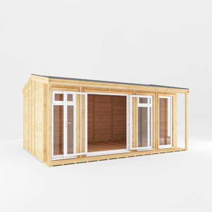 Mercia Thoresby 5x3m Insulated Garden Room – UPVC Double Glazed Home Office, Gym & Studio