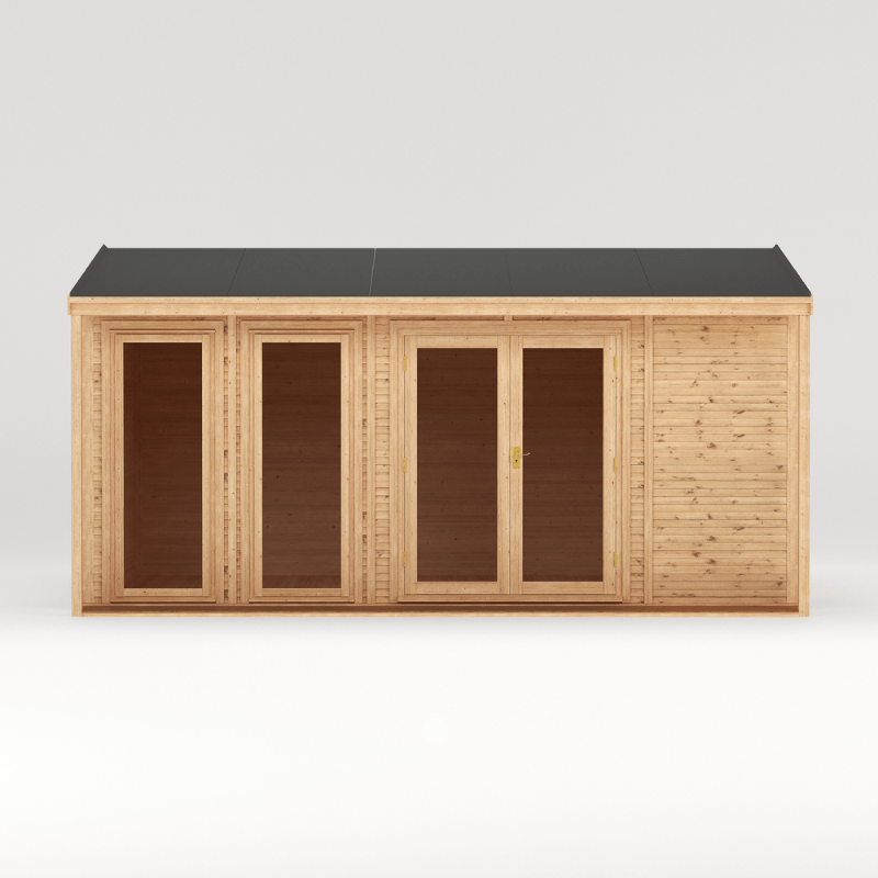 Mercia Thoresby 5x3m Premium Insulated Garden Room | All-Year Garden Office, Home Gym & Living Space