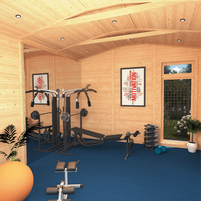 Mercia Thoresby 5x3m Premium Insulated Garden Room | All-Year Garden Office, Home Gym & Living Space