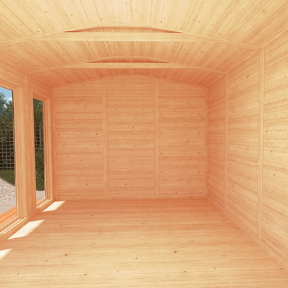 Mercia Thoresby 5x3m Premium Insulated Garden Room | All-Year Garden Office, Home Gym & Living Space