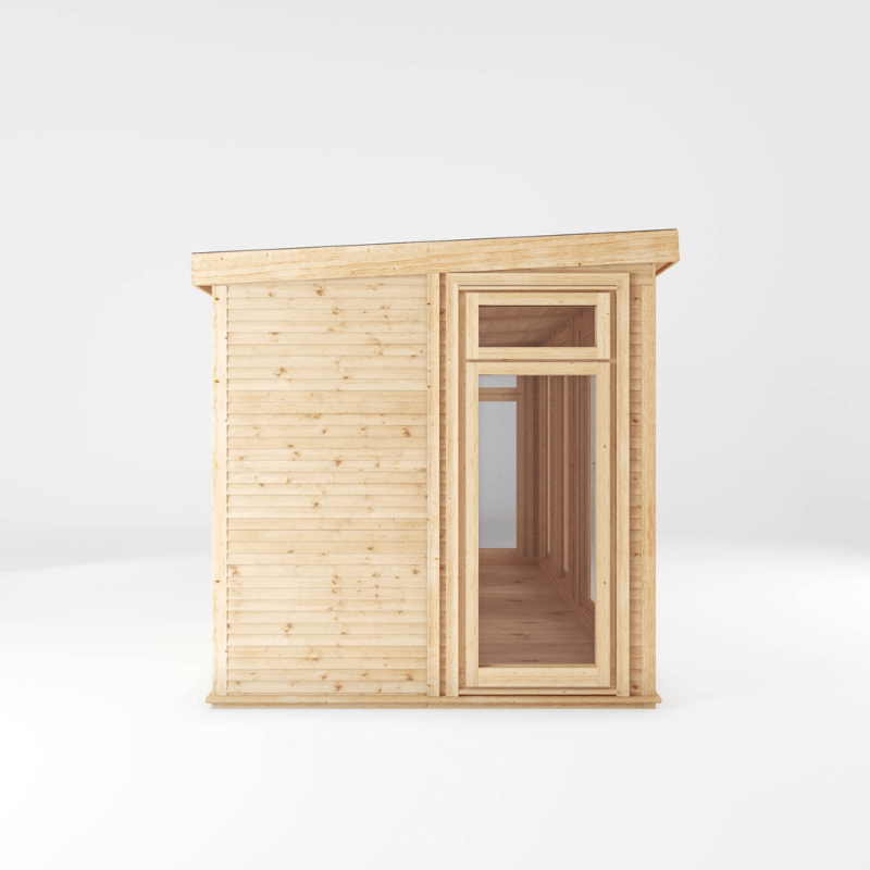 Mercia Insulated DIY Garden Room 4x2m – Modular Self-Build Garden Office, Studio &amp; All-Year Outdoor Living Space (Fully Insulated, Double-Glazed, Sustainable Timber)