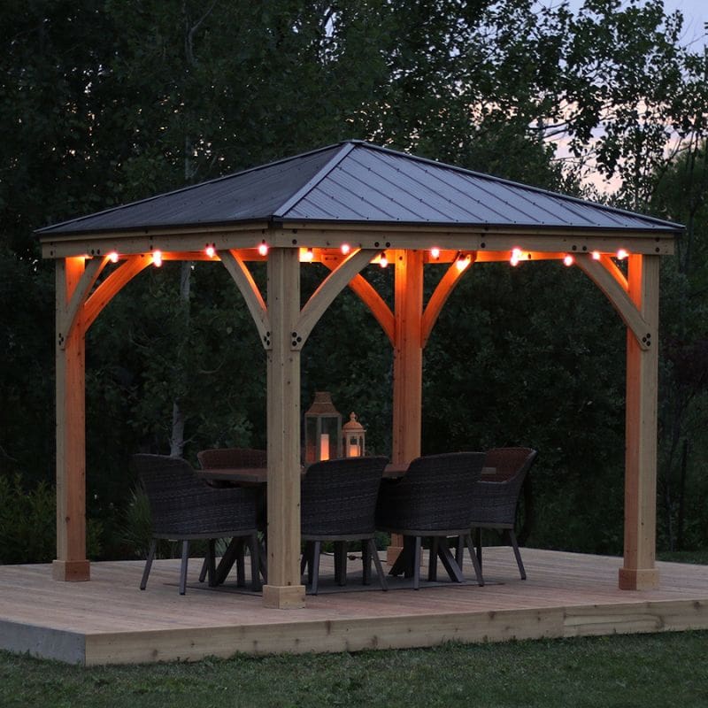 Meridian 12x12ft Gazebo | Premium Outdoor Pavilion for Backyard & Patio