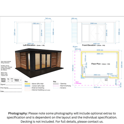 Opulance Hideout Garden Room- Insulated SIP Flat Pack & Exterior Kit- Premium Modular Outdoor Building1