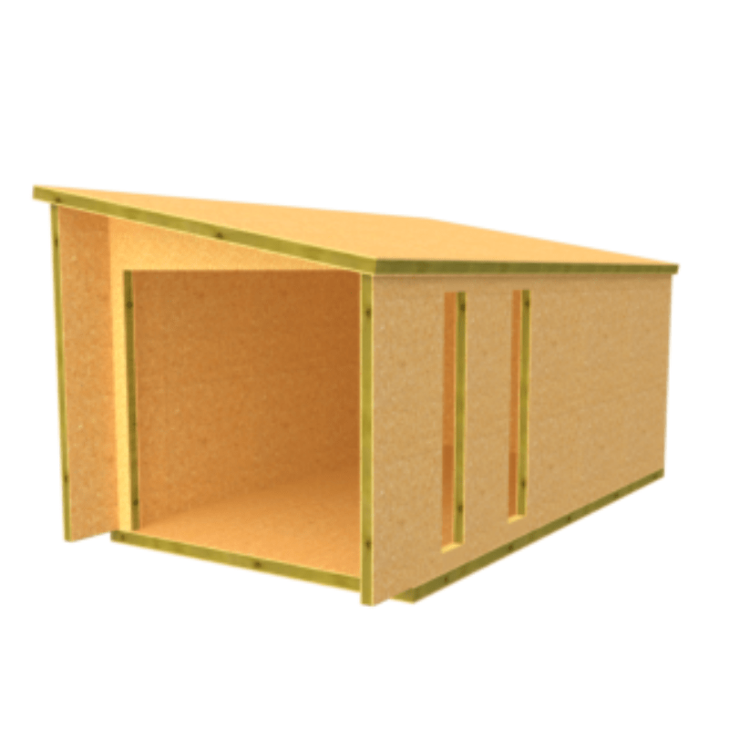 Sips Shell Building Serenity Garden Room- Insulated SIP Flat Pack & Exterior Kit- Premium ...