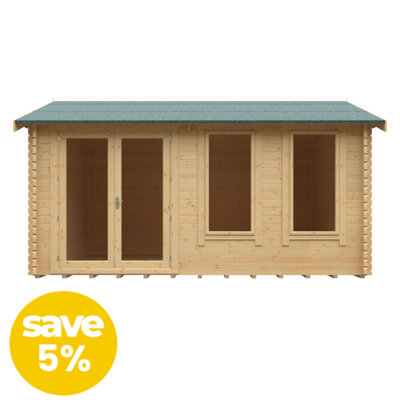 Sherborne44mmGardenLogCabin save 5%
