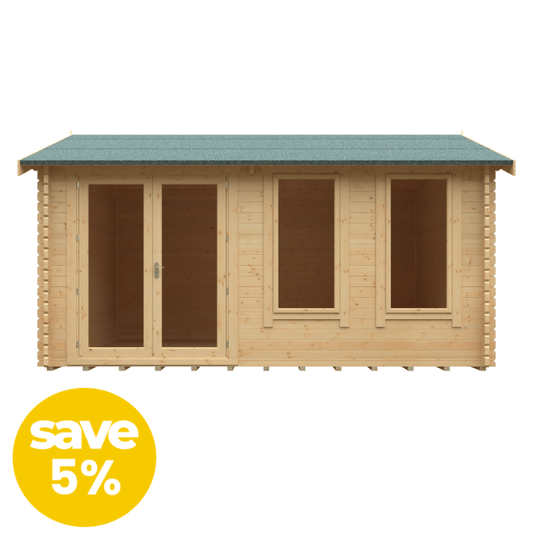 Sherborne44mmGardenLogCabin save 5%