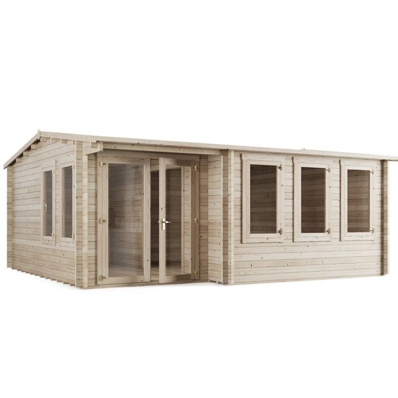 Store More Welbeck Reverse Apex Wooden Garden Office - 5.5m x 5.0m2