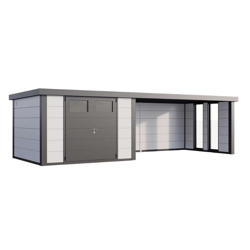 Telluria Classico 3330 Metal Garden Lounge Extra Large Right With Windows 