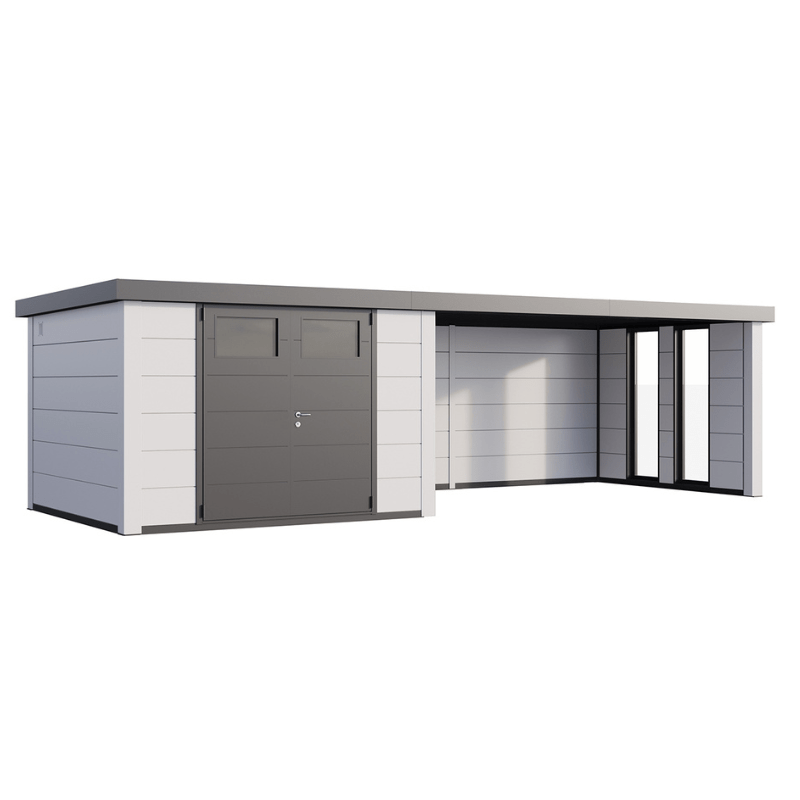 Telluria Classico 3330 Metal Garden Lounge Extra Large Right With Windows 