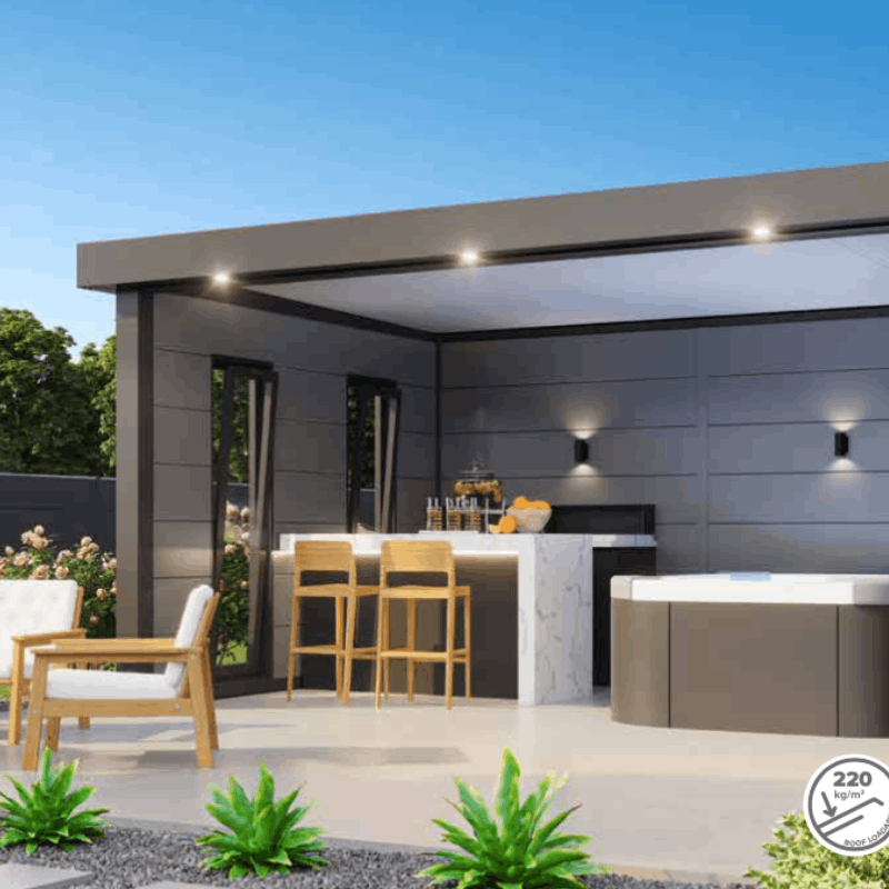Telluria Classico 3330 Steel Garden Room Lounge Large